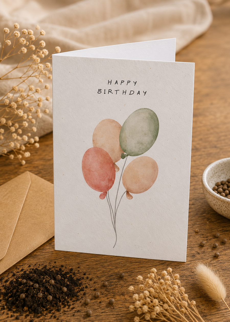 Happy Birthday - Schlichte Geburtstagsgrüße