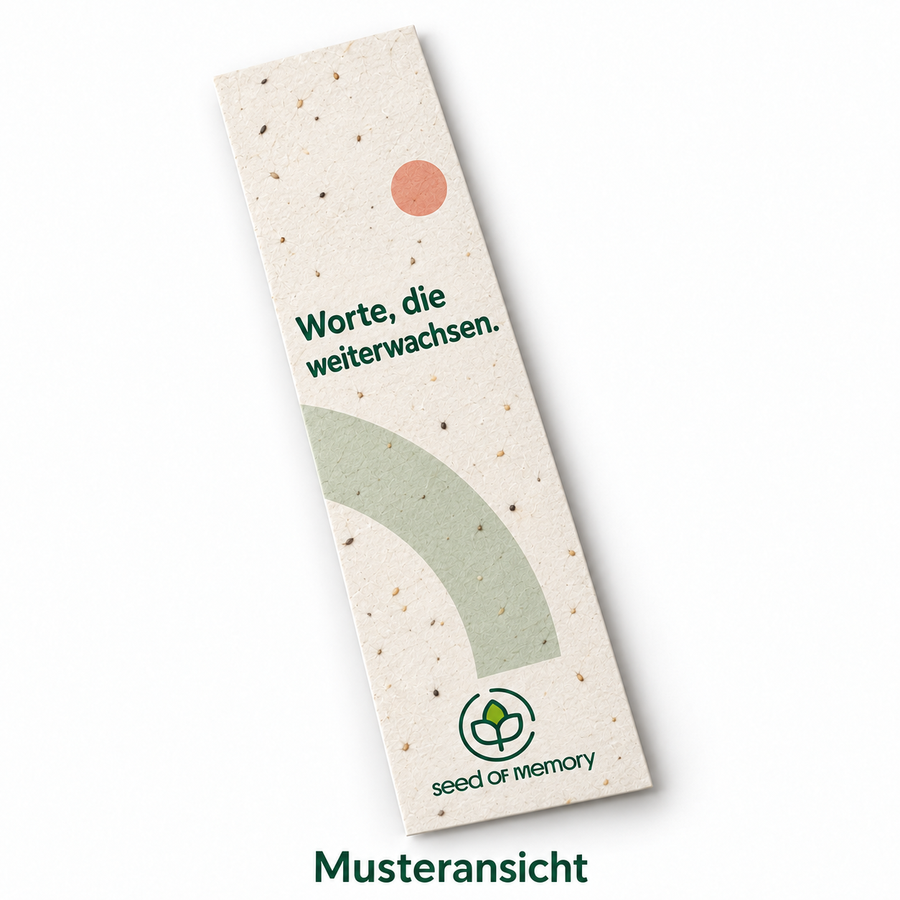 Saatpapier-Lesezeichen – Standard